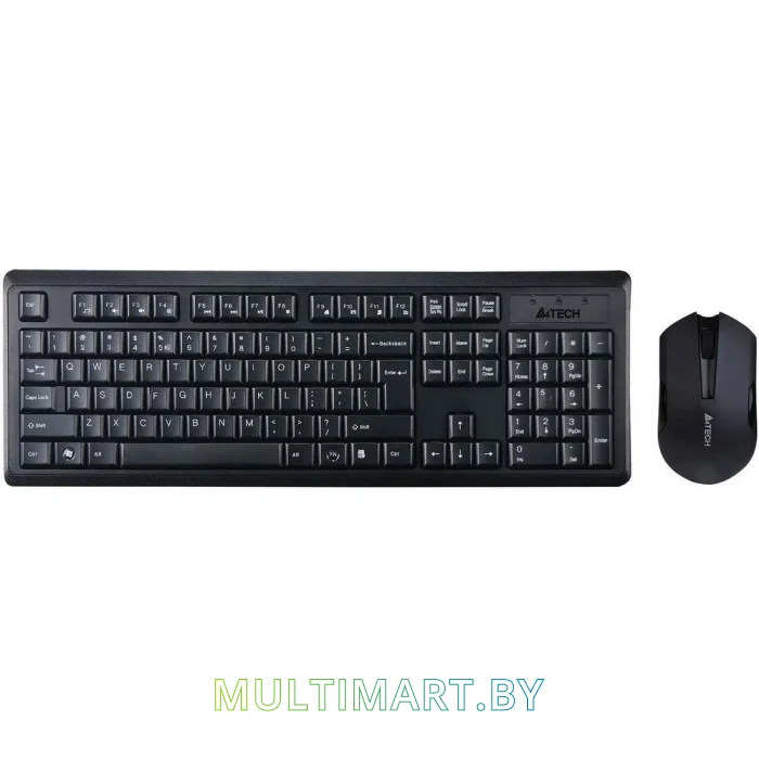 Комплект клавиатура + мышь A4Tech 4200N